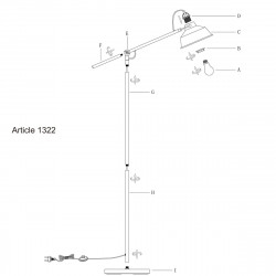 Handleiding - Vloerlamp - 1322W Nove - Steinhauer - 1