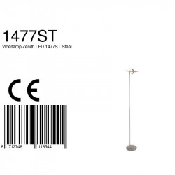 CE - LED - Vloerlamp - 1477ST Zenith - Steinhauer