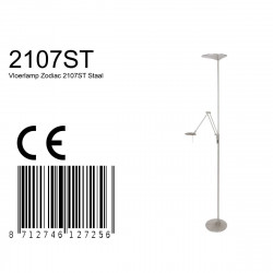 CE - LED - Vloerlamp - 2107ST Zodiac - Steinhauer