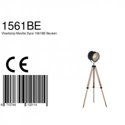CE - LED - Vloerlamp - 1561BE Dyce - Steinhauer