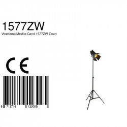 CE - Vloerlamp - 1577ZW Carre - Steinhauer