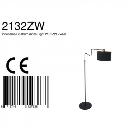 CE - Vloerlamp - 2132ZW Linstrøm - Steinhauer