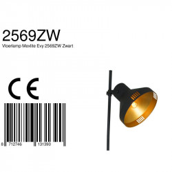 CE - LED Vloerlamp - 2569ZW Evy - Steinhauer