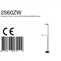 CE - LED Vloerlamp - 2560ZW Turound - Steinhauer