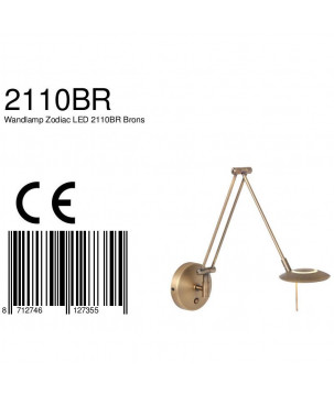 CE - Wandlamp - 2110BR Zodiac - Steinhauer