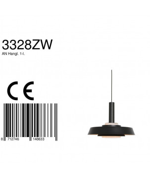 CE - Hanglamp - 3328ZW Flinter - Steinhauer